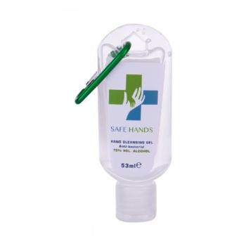 Safe Hands Anti-bacterial Hand Cleansing Gel With Green Carbine 53 ml antybakteryjne kosmetyki unisex