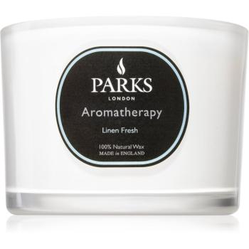 Parks London Aromatherapy Linen Fresh świeczka zapachowa 350 g
