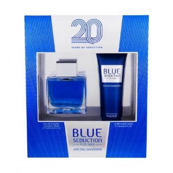 Antonio Banderas Blue Seduction zestaw Edt 100 ml + Balsam po goleniu 75 ml dla mężczyzn