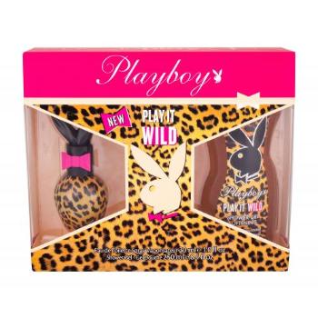 Playboy Play It Wild For Her zestaw Edt 30ml + 250ml Żel pod prysznic dla kobiet