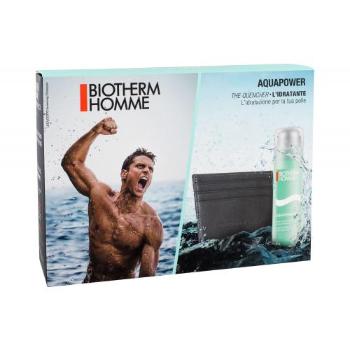 Biotherm Homme Aquapower Oligo Thermal Care zestaw Żel pod prysznic 75 ml + Pudełko na karty dla mężczyzn