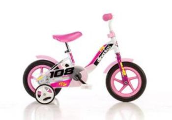 Rower dziecięcy DINO Bikes 101GLN różowy 10 &quot;