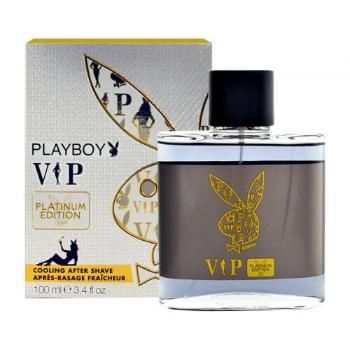 Playboy VIP Platinum Edition For Him 100 ml woda po goleniu dla mężczyzn Uszkodzone pudełko