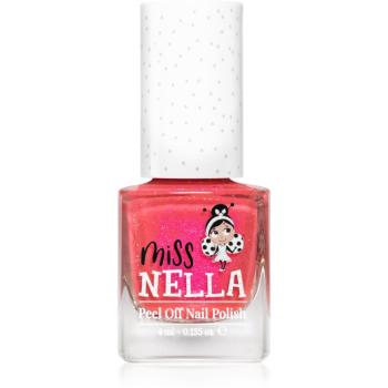 Miss Nella Peel Off Nail Polish lakier do paznokci dla dzieci MN10 Tickle Me Pink 4 ml