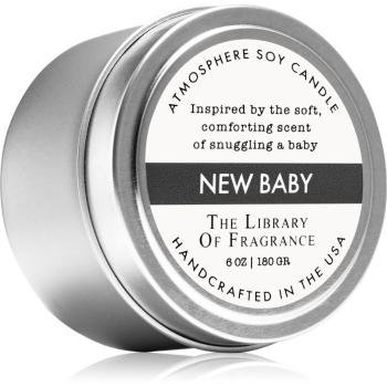 The Library of Fragrance New Baby świeczka zapachowa 180 g