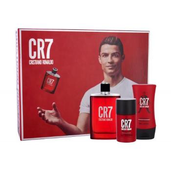 Cristiano Ronaldo CR7 zestaw Edt 100 ml + Deostick 75 ml + Balsam po goleniu 100 ml dla mężczyzn