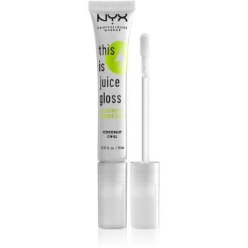 NYX Professional Makeup This Is Juice Gloss nawilżający błyszczyk do ust odcień 01 - Coconut Chill 10 ml
