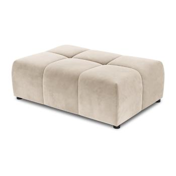 Beżowa aksamitna sofa moduł Rome Velvet - Cosmopolitan Design