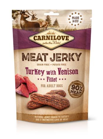 Carnilove Jerky Snack Turkey with Venison Fillet - 100g