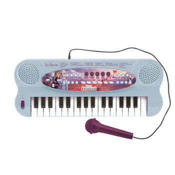 LEXIBOOK Disney Kraina Lodu 2 - Pianino z 32 klawiszami i mikrofonem