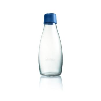 Granatowa butelka ze szkła ReTap, 500 ml