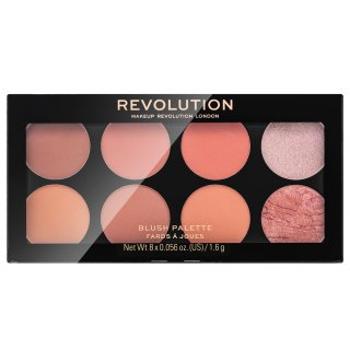 Makeup Revolution Ultra Blush Palette Hot Spice paleta multifunkcyjna 13 g