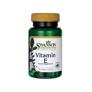 SWANSON Vitamin E 400IU - 60softgelsWitaminy i minerały > Witamina E