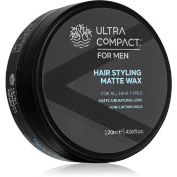 Ultra Compact For Men Styling Wax Matte modelujący wosk do włosów dla mężczyzn 120 ml