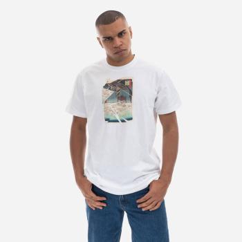 Koszulka męska Maharishi Cubist Eagle T-shirt Organic Cotton Jarse 9927 WHITE