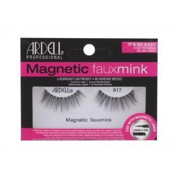 Ardell Magnetic Faux Mink 817 1 szt sztuczne rzęsy dla kobiet Black