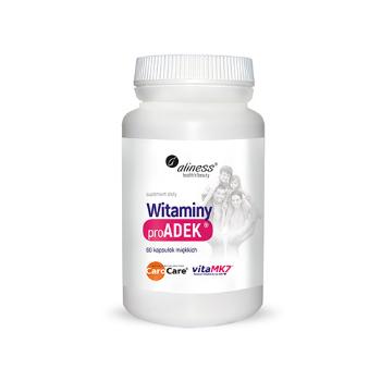 ALINESS Witaminy proADEK - 60capsWitaminy i minerały > Multiwitaminy - zestaw witamin i minerałów