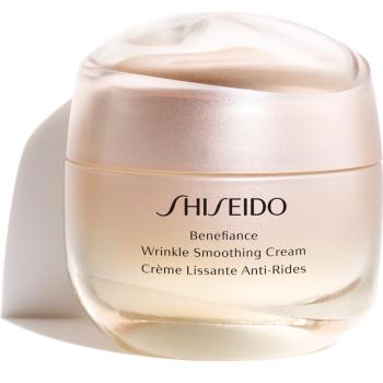 Shiseido Benefiance Wrinkle Smoothing Cream krem przeciwzmarszczkowy na dzień i na noc do wszystkich rodzajów skóry 50 ml
