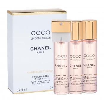 Chanel Coco Mademoiselle 3x 20 ml 20 ml woda perfumowana dla kobiet