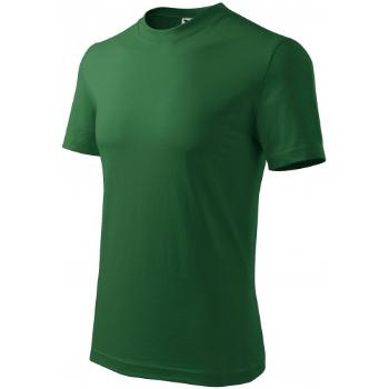 Klasyczna koszulka, butelkowa zieleń, XL