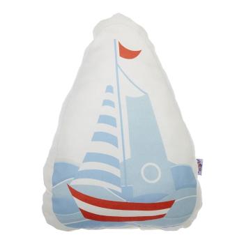 Poduszka dziecięca z domieszką bawełny Mike & Co. NEW YORK Pillow Toy Boat, 30x37 cm