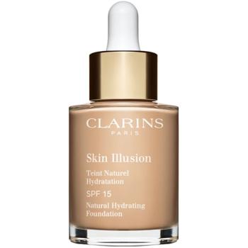 Clarins Skin Illusion Natural Hydrating Foundation rozświetlający podkład nawilżający SPF 15 odcień 108.3 Organza 30 ml
