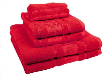 Forbyt, Ręczik lub ręcznik kąpielowy, New Bambus line, czerwony