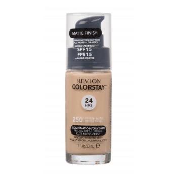 Revlon Colorstay Combination Oily Skin SPF15 30 ml podkład dla kobiet 250 Fresh Beige
