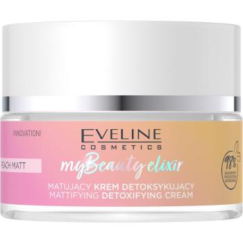 Eveline Cosmetics My Beauty Elixir Peach Matt krem detoksykujący z matowym wykończeniem 50 ml