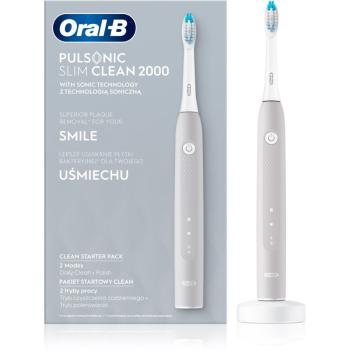 Oral B Pulsonic Slim Clean 2000 Grey szczoteczka soniczna