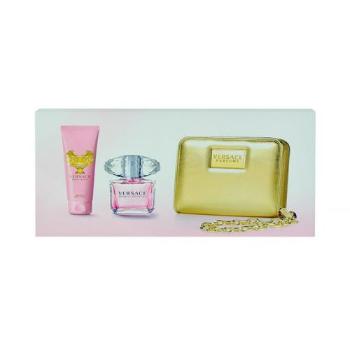 Versace Bright Crystal zestaw Edt 90 + 100ml Balsam + Torebka dla kobiet