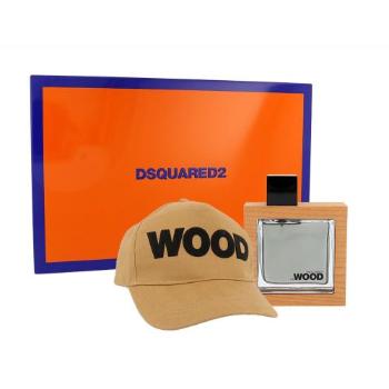 Dsquared2 He Wood zestaw Edt 50 ml + Czapka dla mężczyzn