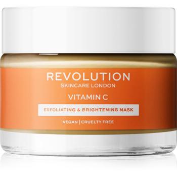 Revolution Skincare Vitamin C maseczka oczyszczająco - złuszczająca dla efektu rozjaśnienia i wygładzenia skóry 50 ml