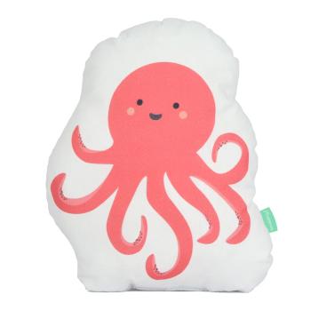 Poduszka z czystej bawełny Happynois Octopus, 40x30 cm