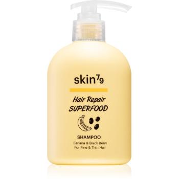 Skin79 Hair Repair Superfood Banana & Black Bean szmpon do cienkich włosów 230 ml