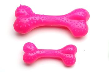 COMFY Zabawka dla psa Mint Dental Bone Różowa 12,5cm
