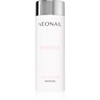 NeoNail Simple Nail Cleaner Proteins preparat odtłuszczający i wysuszający powierzchnię paznokcia 200 ml