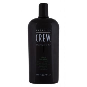 American Crew 3-IN-1 Tea Tree 1000 ml szampon do włosów dla mężczyzn