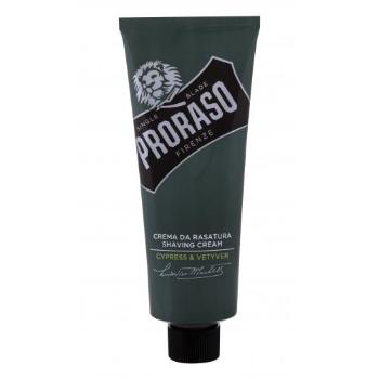 PRORASO Cypress & Vetyver Shaving Cream 100 ml krem do golenia dla mężczyzn Uszkodzone pudełko