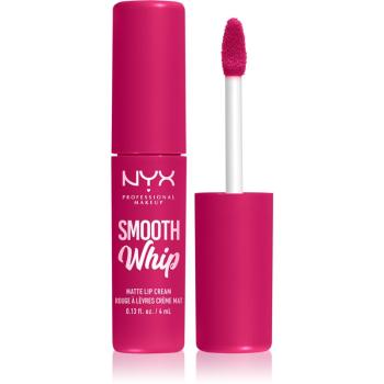 NYX Professional Makeup Smooth Whip Matte Lip Cream jedwabista pomadka o działaniu wygładzającym odcień 09 Bday Frosting 4 ml