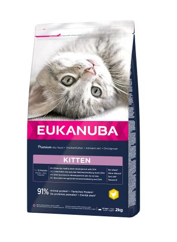 EUKANUBA Cat Kitten Healthy Start Chicken &amp; Liver 2 kg
