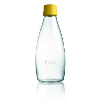 Ciemnożółta szklana butelka ReTap, 800 ml