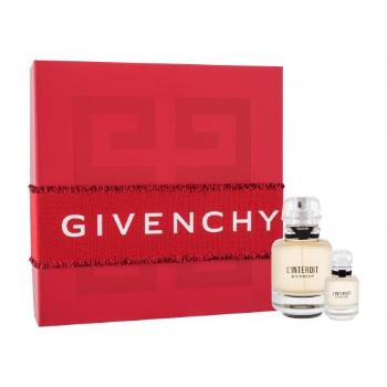 Givenchy L´Interdit zestaw EDP 50 ml + EDP 10 ml dla kobiet Uszkodzone pudełko