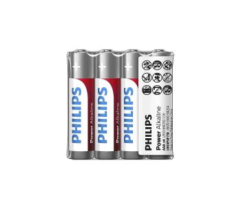 Philips LR03P4F/10 - 4 ks Bateria alkaliczna AAA POWER ALKALINE 1,5V