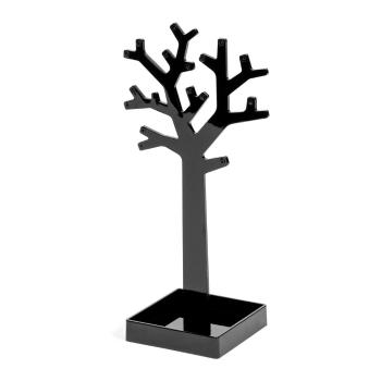 Czarny organizer na biżuterię w kształcie drzewa Compactor