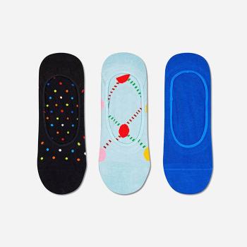 Skarpetki Happy Socks 3-pak Argyle Dot Liner ADO18-6000