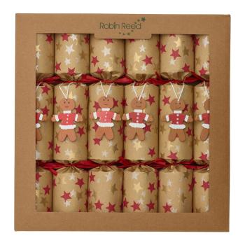 Crackery świąteczne zestaw 6 szt. Gingerbread – Robin Reed