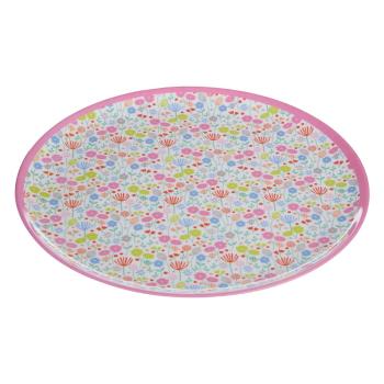 Kolorowy talerz w kwiaty Premier Housewares Casey, ⌀ 25 cm