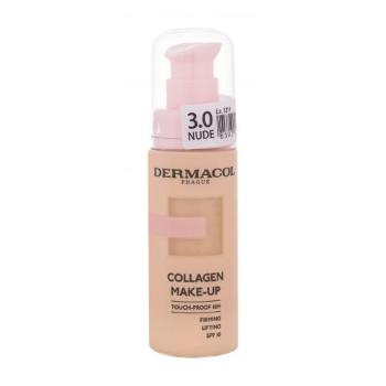 Dermacol Collagen Make-up SPF10 20 ml podkład dla kobiet Nude 3.0