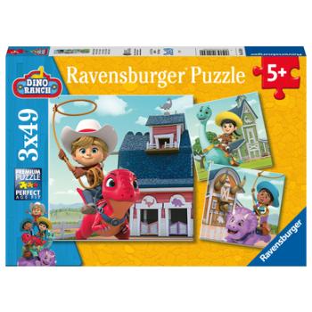 Ravensburger Puzzle 3 x 49 elementów Jon, Min i Miguel